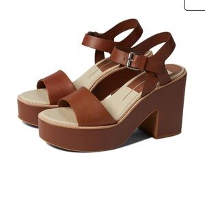 Dolce Vita Brown Platform Sandals